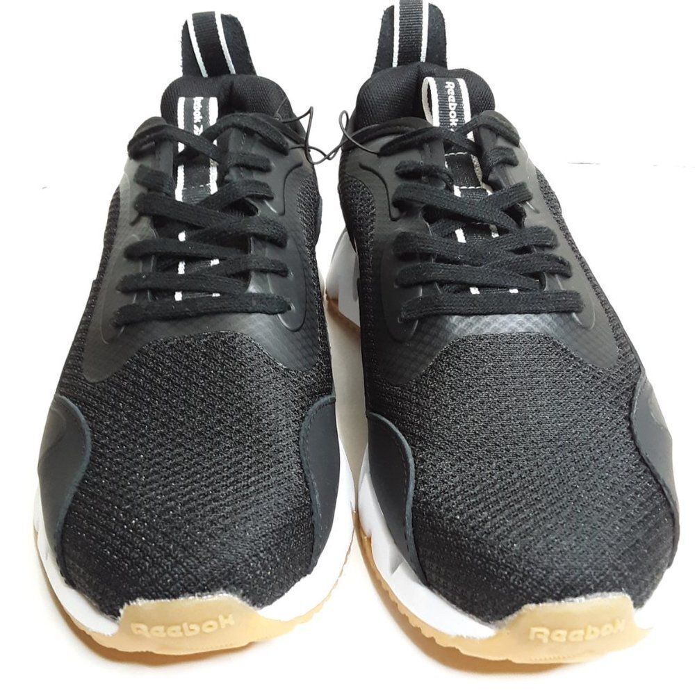 Reebok Men's Zig Dynamica Black White Running Shoe size 8M - Picture 10 of 11